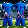 Summer New # 7 Ronaldo Football Jersey Men Women Short Sleeve T-shirt+Shorts Set Sports Causal Training Clothes Family Kids Tees