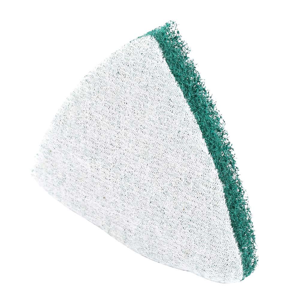 5pcs Triangle Scouring Pad Polishing Pad Self Adhesive Plate Grinding Machine Accessories