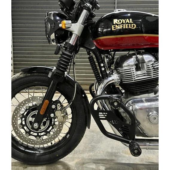 Royal Enfield Black "Crash Guard V2.0" Fit For Interceptor & Continental GT 650