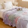 New Soft Snowflake Fleece Blanket Household Student Dormitory Blanket Air Conditioner Blanket Multi-purpose Blanket Fleece Blanket