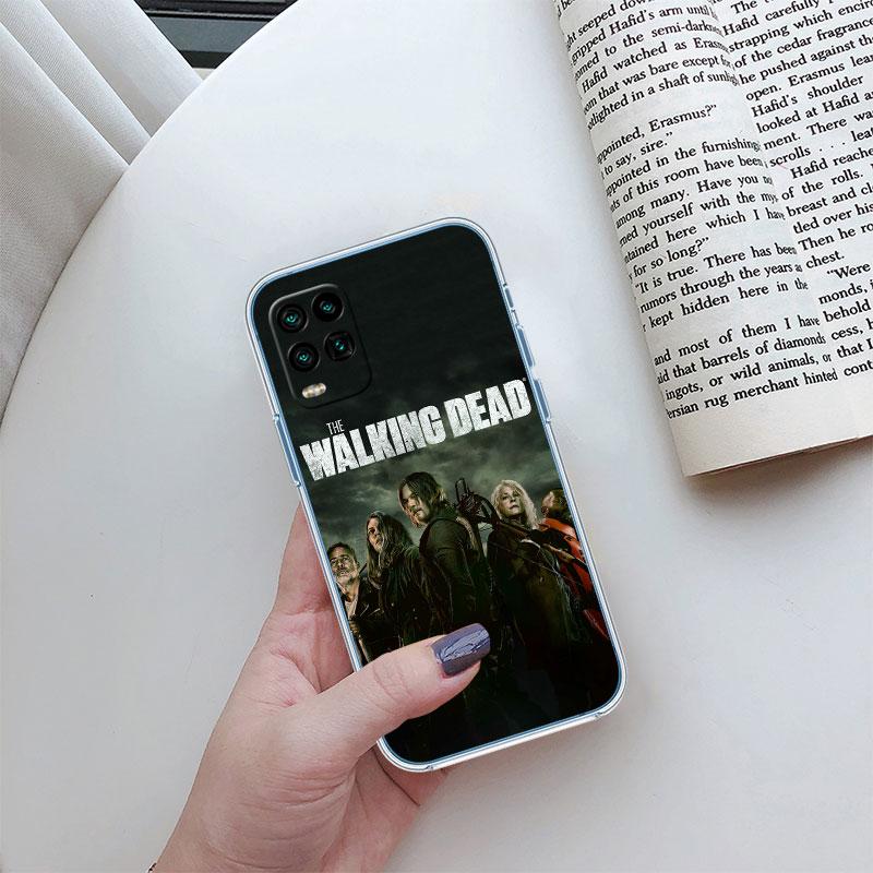 TWD Walking Dead Transparent Phone Case for Samsung Galaxy A04 A04S A14 A23 A34 A54 M23 M33 M52 M53