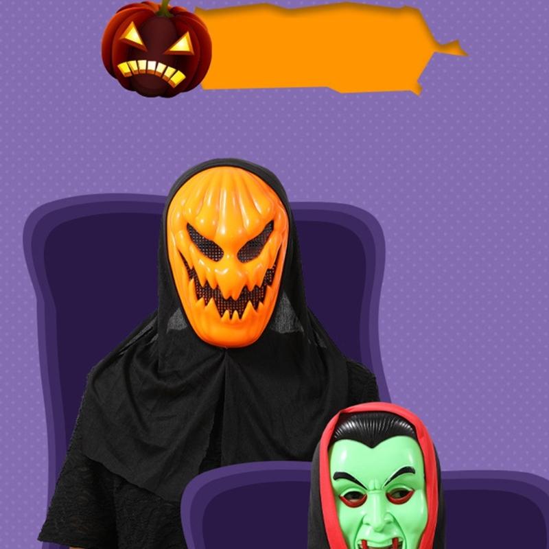 Maschere Spaventose per Feste Maschere di Maschera Maschere per la Testa Carnevali Maschere Teschio Performance per Feste di Halloween Costumi da Spavento