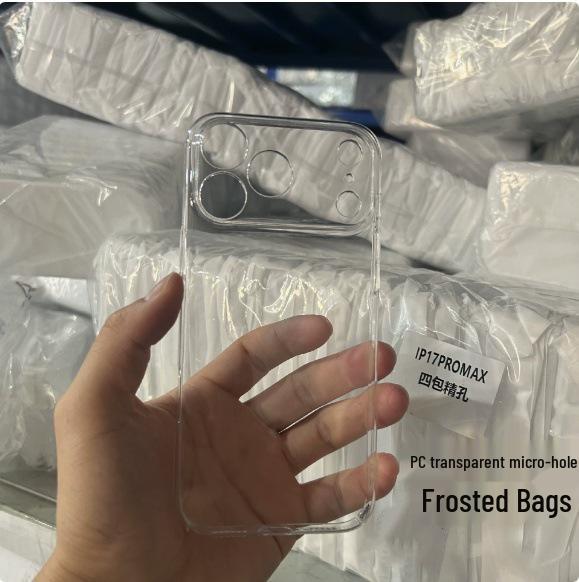 Husă Transparentă cu Acoperire Completă pentru Telefon pentru iPhone 16 Pro Max, Compatibilă cu Apple 17, Nu Îngălbenește, Rezistentă la Șocuri, Carcasă Dură Rezistentă