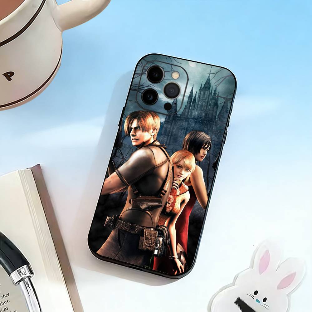 games of the Resident Evil  Phone Case Silicone Soft For IPhone 17 16 15 14 13 12 11 X XR Plus Pro Max Plus