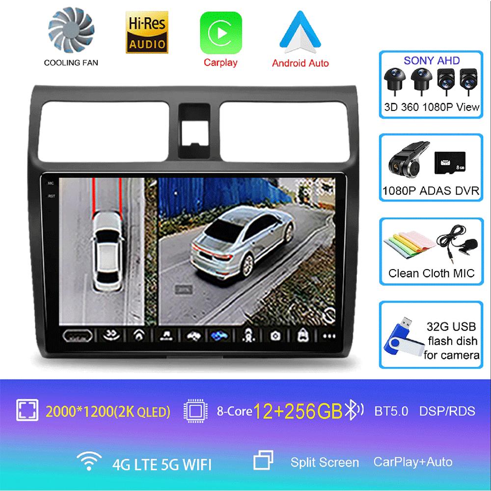 9 Inch Android 14 For Suzuki Jimny JB64 JB74 2018 - 2020 Multimedia Video Player Car Radio Stereo GPS 2din Navigation Carplay