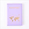 Leather passport holder Business travel document bag Passport cover Men's and women's passport carrying bag PU card holder