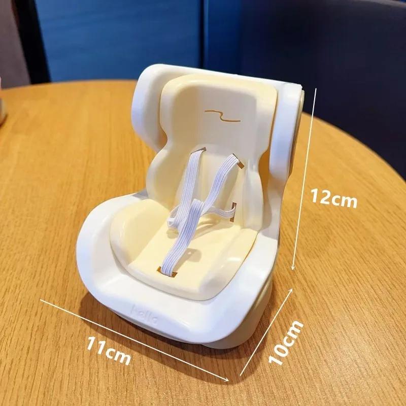 For Car Doll Safety Seat Cartoon Chair Model for Car Kawaii Doll Seat Outlet Decor Car Interior Styling Accessories