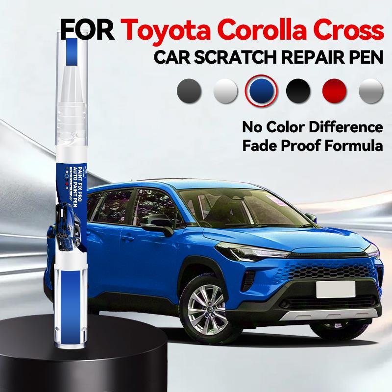 

For Toyota Corolla Cross 2020-2025 E210 Paint Repair Pen Touch Up Scratch Remover DIY Auto Accessories Black White Silver Red