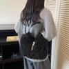 Niche Design Plush Bag Women's 2025 New Messenger Bag Single Shoulder Underarm Bag Autumn and Winter Popular Plush Bag