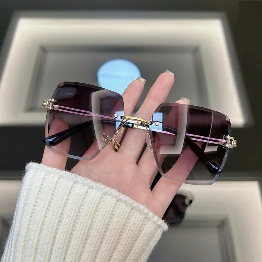 Retro Classic Square Sunglasses For Women Men Stylish Minimalist Female Male Fashion Glasses