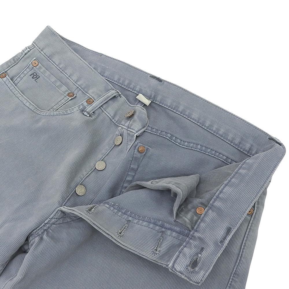 RRL Bedford Men's Corduroy Straight Pants, Blue, Size 32/30 Bottoms 32/30 blueUsed