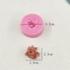 1Pc 3D Beautiful Roses Silicone Mold Diy Chocolate Cake Fondant Wedding Cake Baking Mould Flowers Soap Decorating Tool