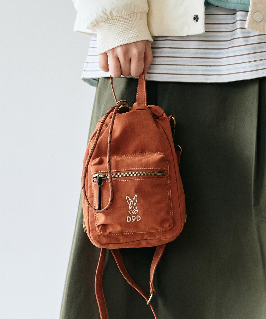 Dod Work Cotton Bucket Bag (D.Orange)