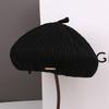 Fashion Autumn and Winter Small Face Big Head Circumference Beret Children Fashion Warm Painter Hat Versatile Newsboy Hat