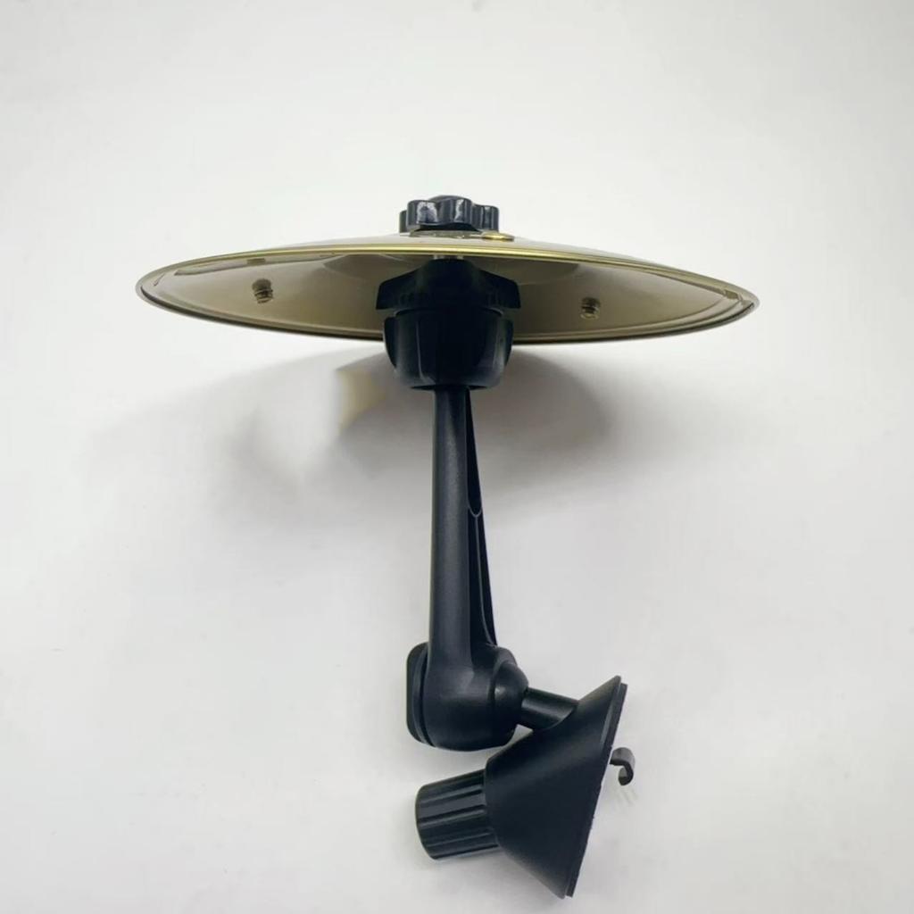 Vent-mounted Car Phone Holder With Decorative Cymbal Accessory