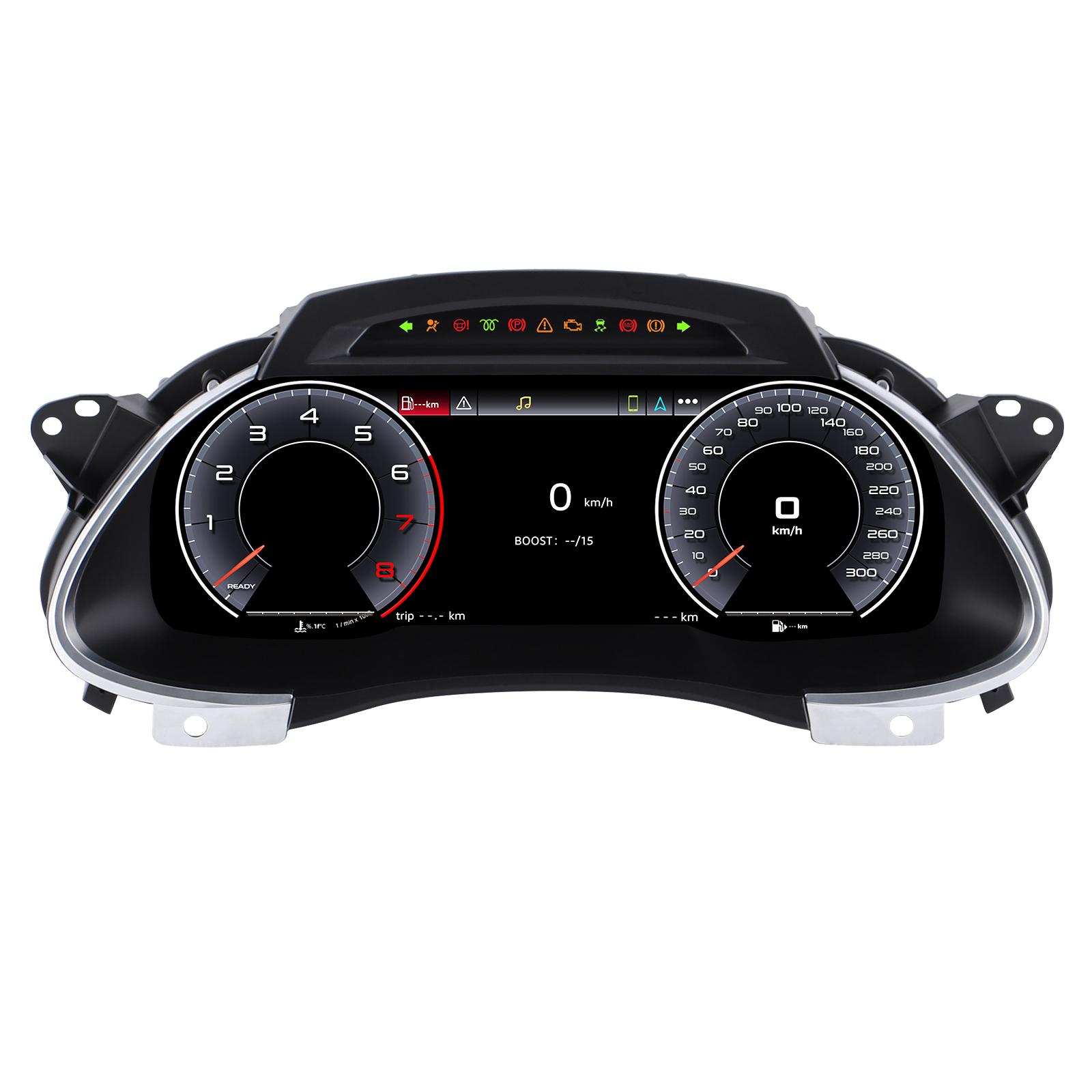 

Hizpo 12.3 Inch LCD Digital Dashboard Panel for A4 2009-2012 Digital Cluster Instrument Display Snelheidsmeter Virtual Cockpit Replacement