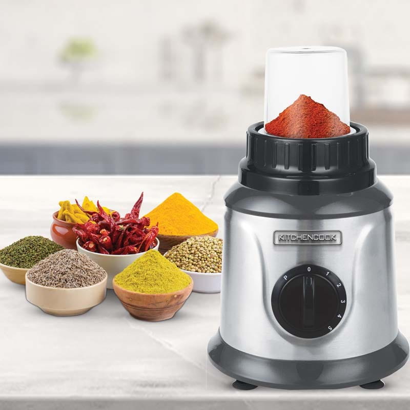 500W Stainless Steel Blender with Tap and Grinder Kitchencook Juice HUB