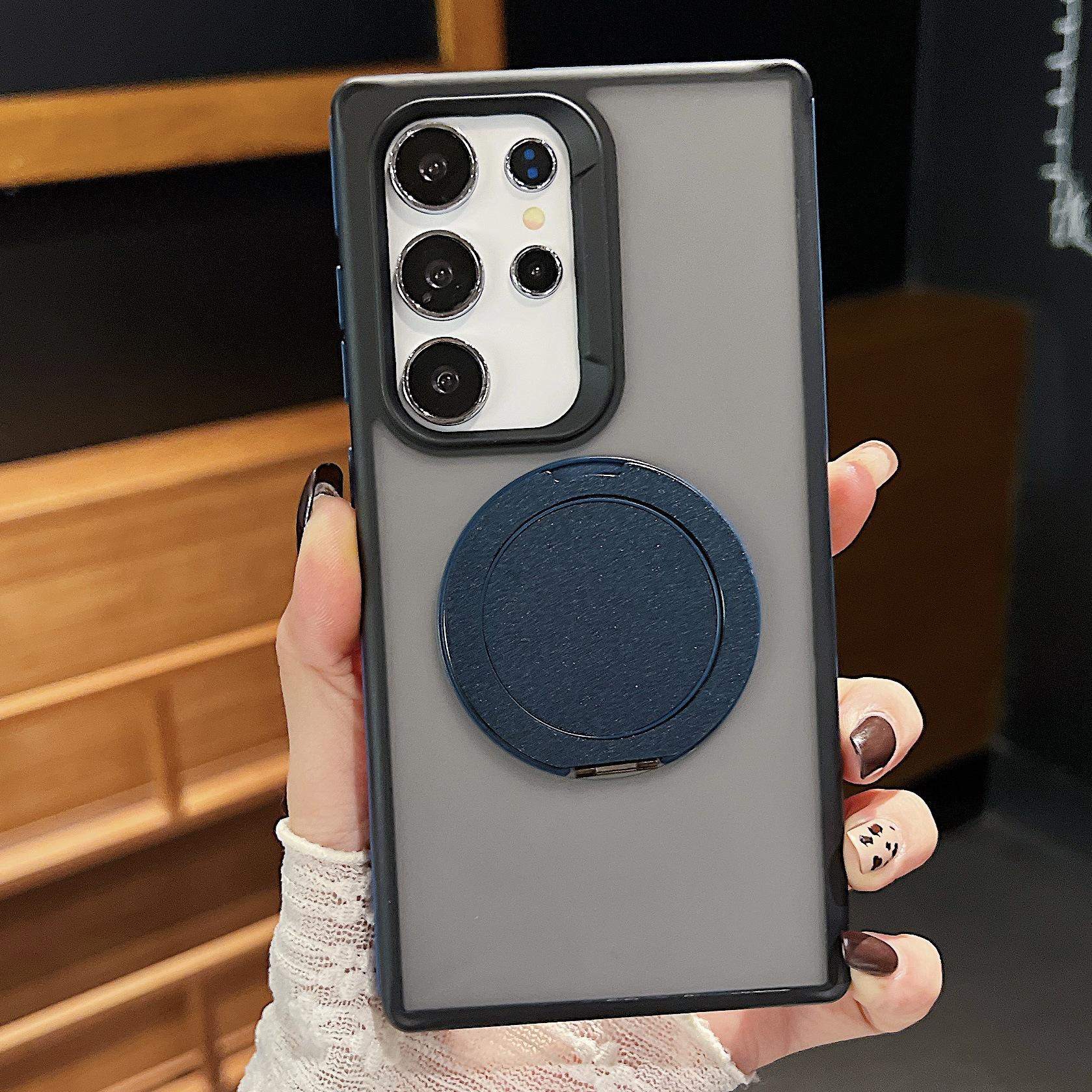 

Подходит для Samsung S24ultra Shield Armor Двухцветный Чехол для мобильного телефона с кронштейном 360 градусов, Защитный чехол A36 против падений Samsung A60 4G