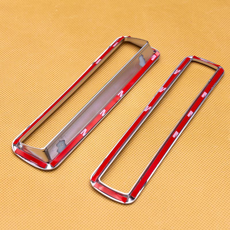 Matte Chrome Interior Center Console Switch Trims Cover For 2021-2025 Nissan Rogue X-Trail T33 Qashqai J12 Accessories