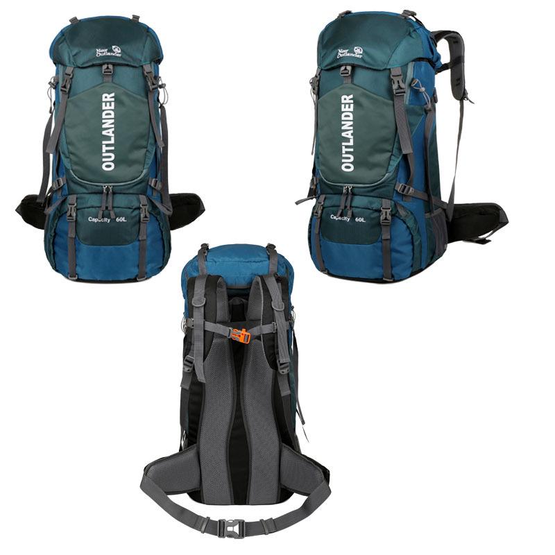 60L Outdoor Hiking & Mountaineering Backpack with Double Shoulder Straps