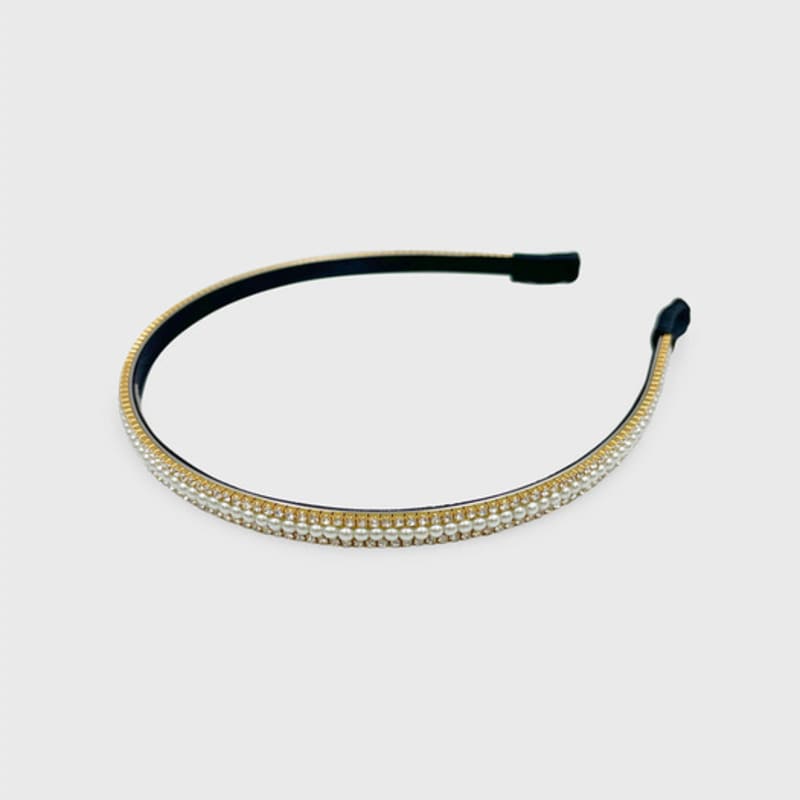 Jean Paul Clarisse Mini Pearl Stone Hairband JP-22-215HB