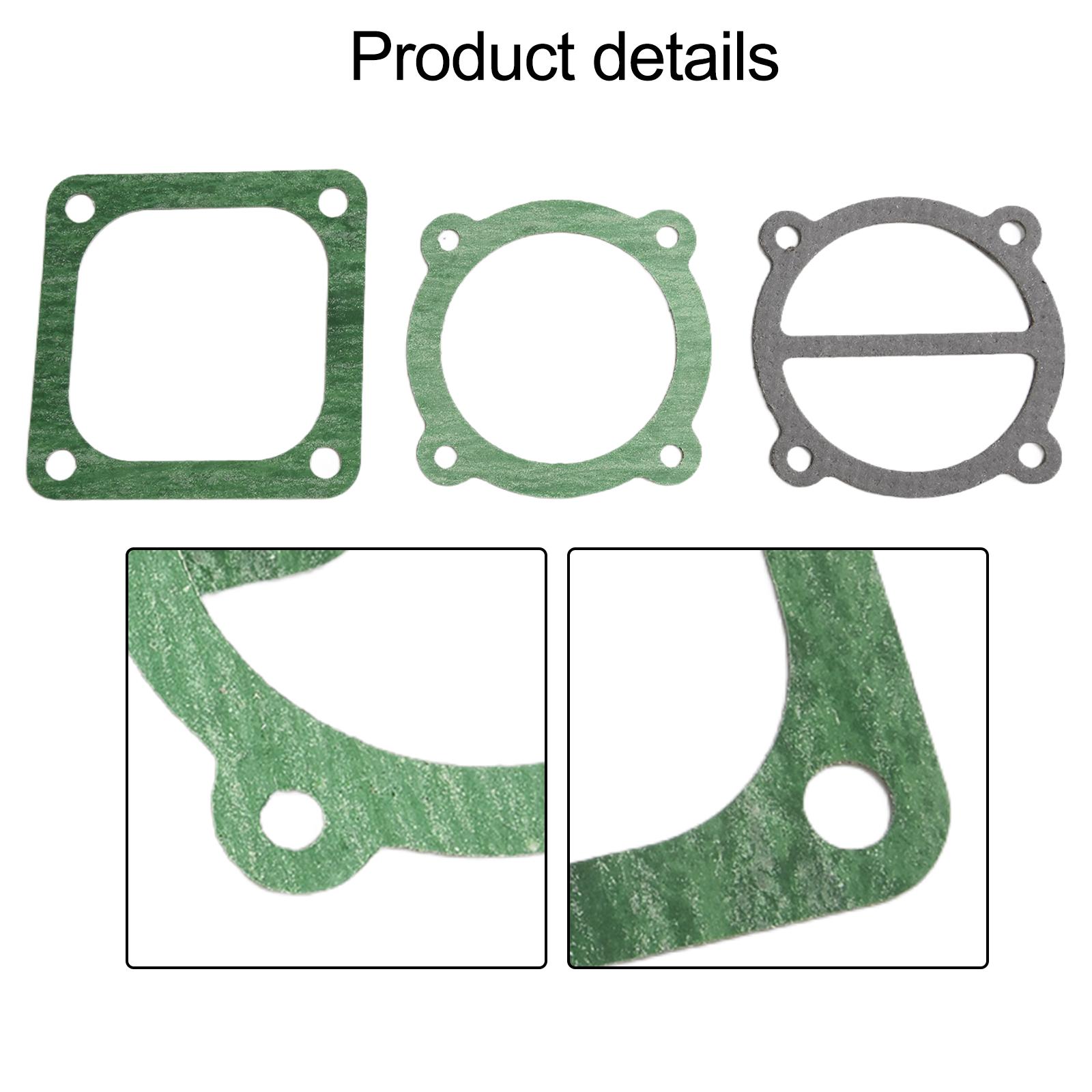 

Newest Valve Plate Gaskets Washers Air Compressor Pads Air Tools 2Set 65type 6Pcs Air Compressor Cylinder Head Base CHINA