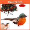 10pcs Robin Artificial Birds Craft Ornament Christmas Tree Party Decor Hanging