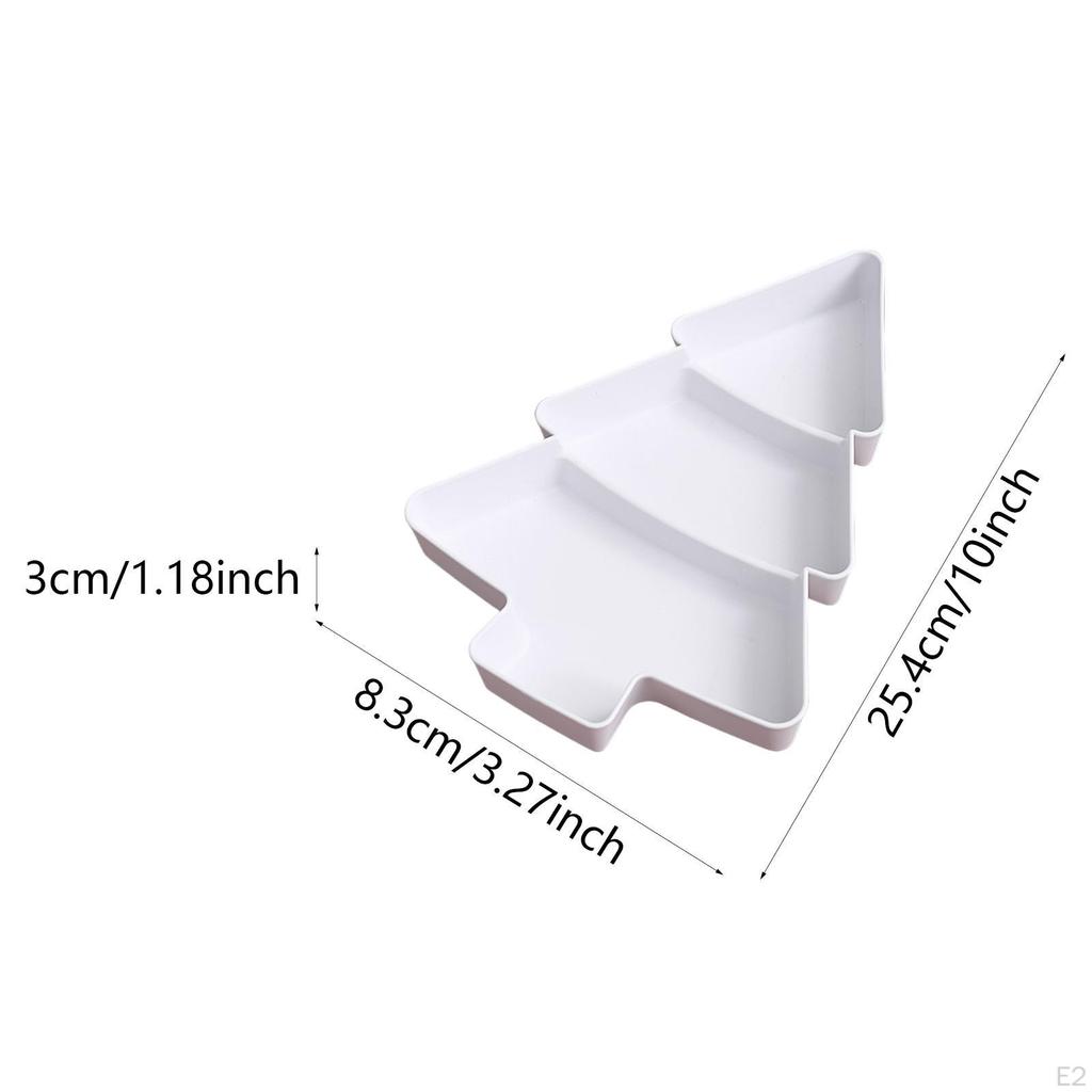 10 Christmas Tree Snack Serving Tray for Fruits And Nuts
