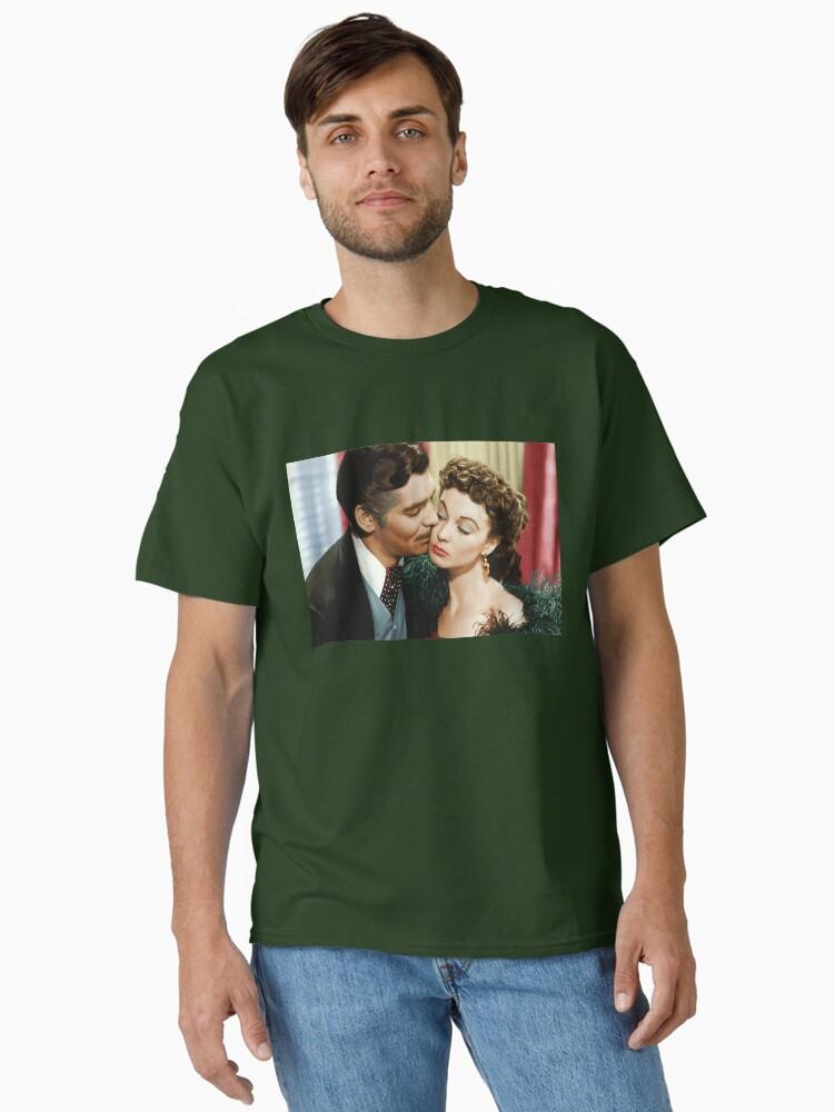 Gone with the Wind Lover Gifts Gone With The Wind Clark Gable Halloween Classic T-Shirt