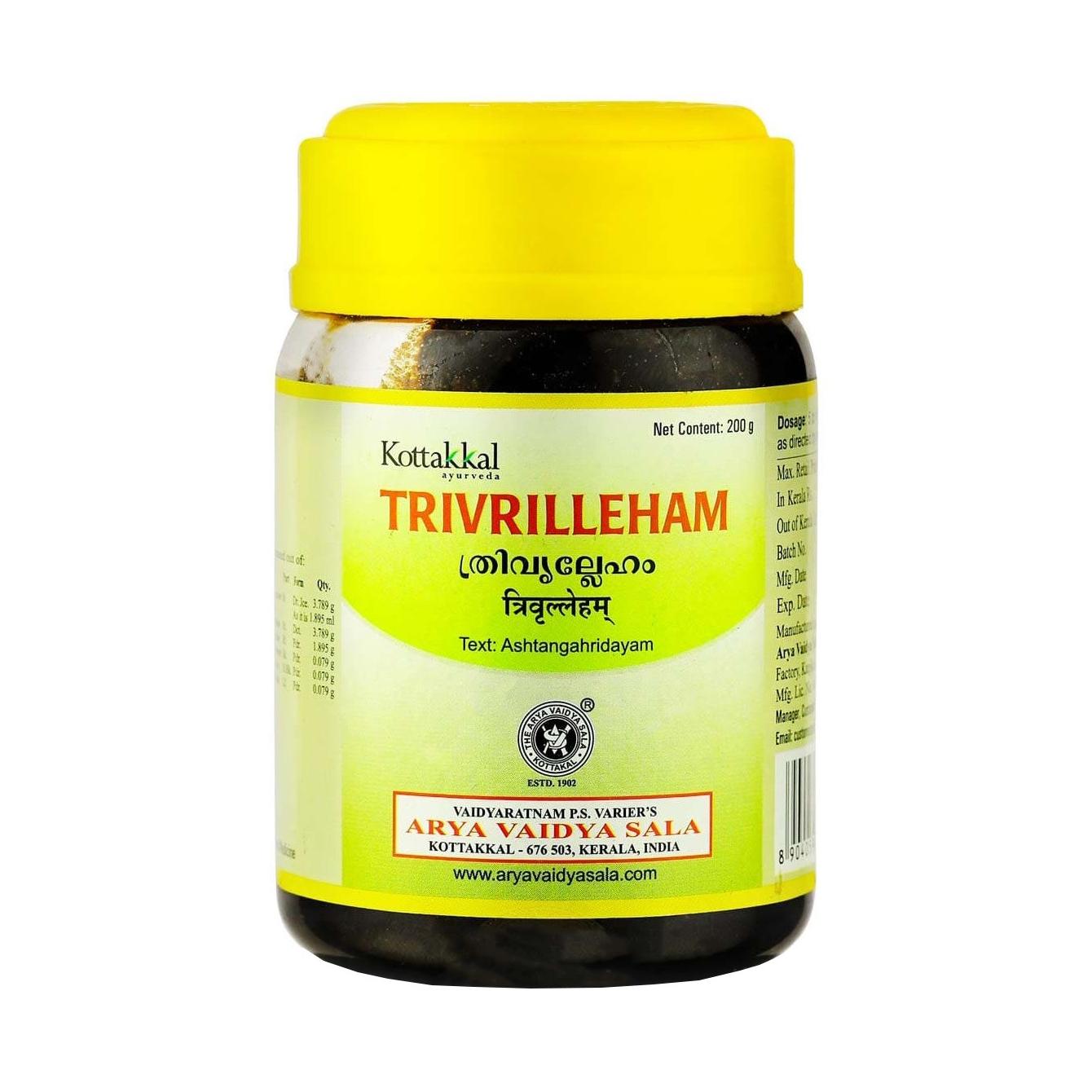 Тривриллехам (200 г), Trivrilleham, Kottakkal Ayurveda