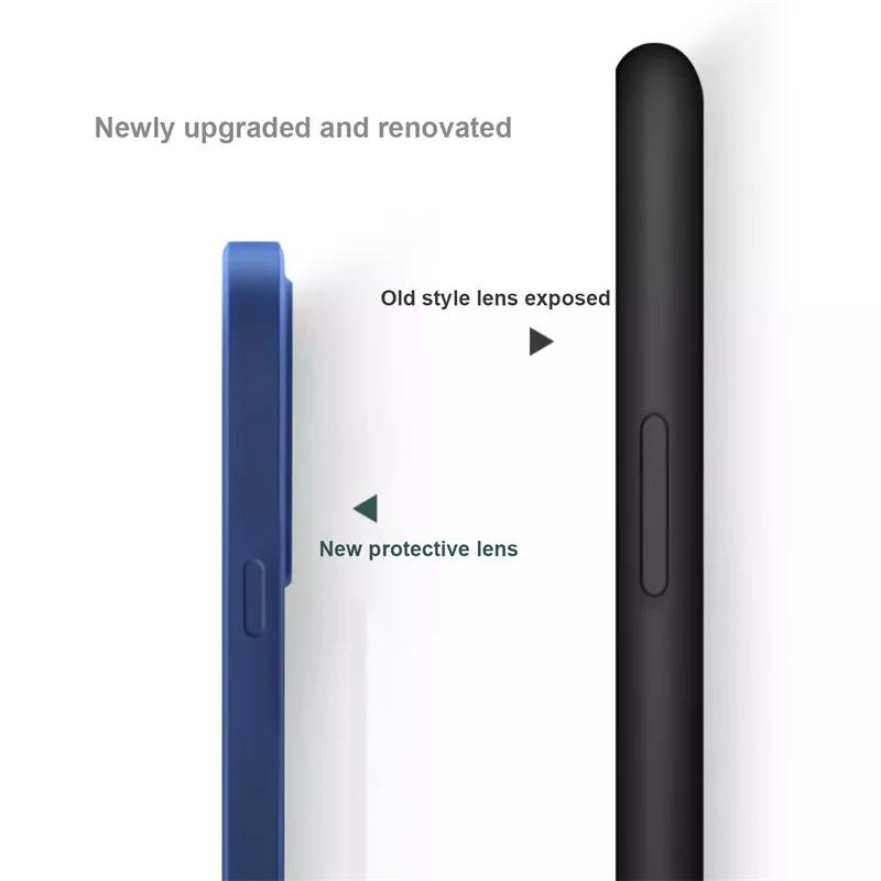 Per Custodie Huawei P50 P40 P30 P20 Lite Per Mate 20 30 40 Pro P smart Z Honor 8X Cover Lusso Originale Custodia per Telefono in Silicone Liquido