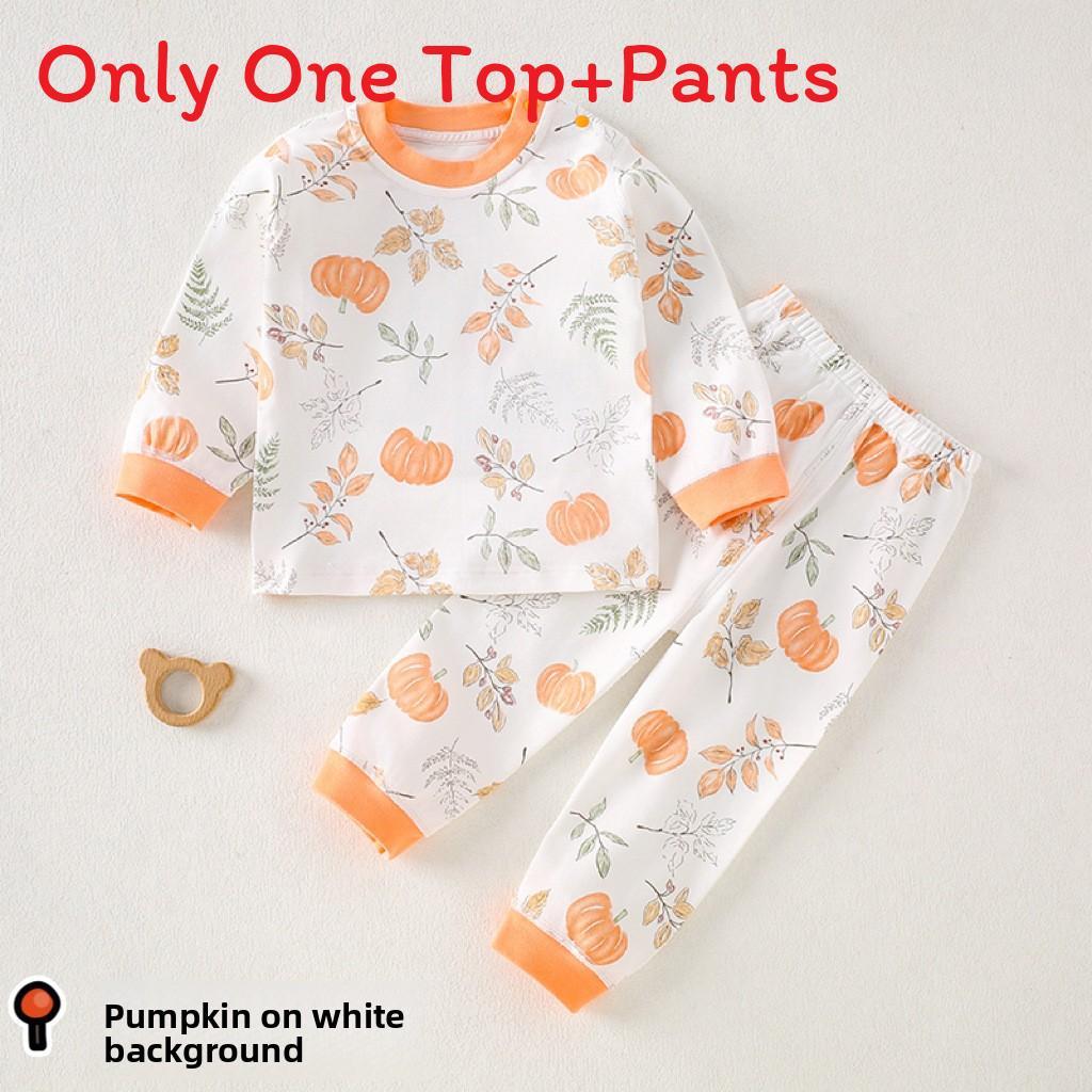 Baby Cotton Pajama Set With Antibacterial Fabric For Toddler Sleepwear And Home Comforts