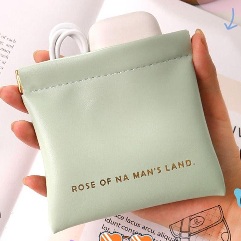 Prosta kosmetyczka na szminki Damska Przenośna Mini Torba do Przechowywania Kluczy Biżuterii Kosmetyków Torebka Wielofunkcyjna Torba