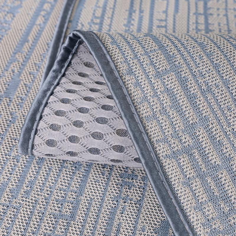 Summer Cool Special-Shaped Sofa Cushion Light Luxury Non-Slip Universal Seat Cushion Three-Seat Ice Silk Cover Advanced New Model