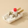 New 2 Prong Electric Power Plug With On Off Switch And Thick Pure Copper Pins 10A 250V For Home Office Daily Use