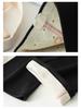 Women's High-Waist Fleece Flare Pants – Floor-Length, Loose Fit, Autumn/Winter Fashion