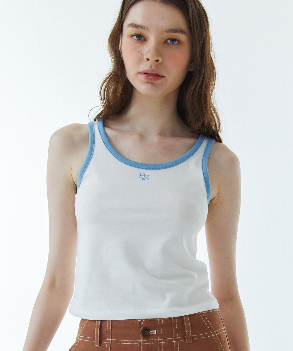 Raverous Rvs Sleeveless T-Shirt Blue 1(Free)
