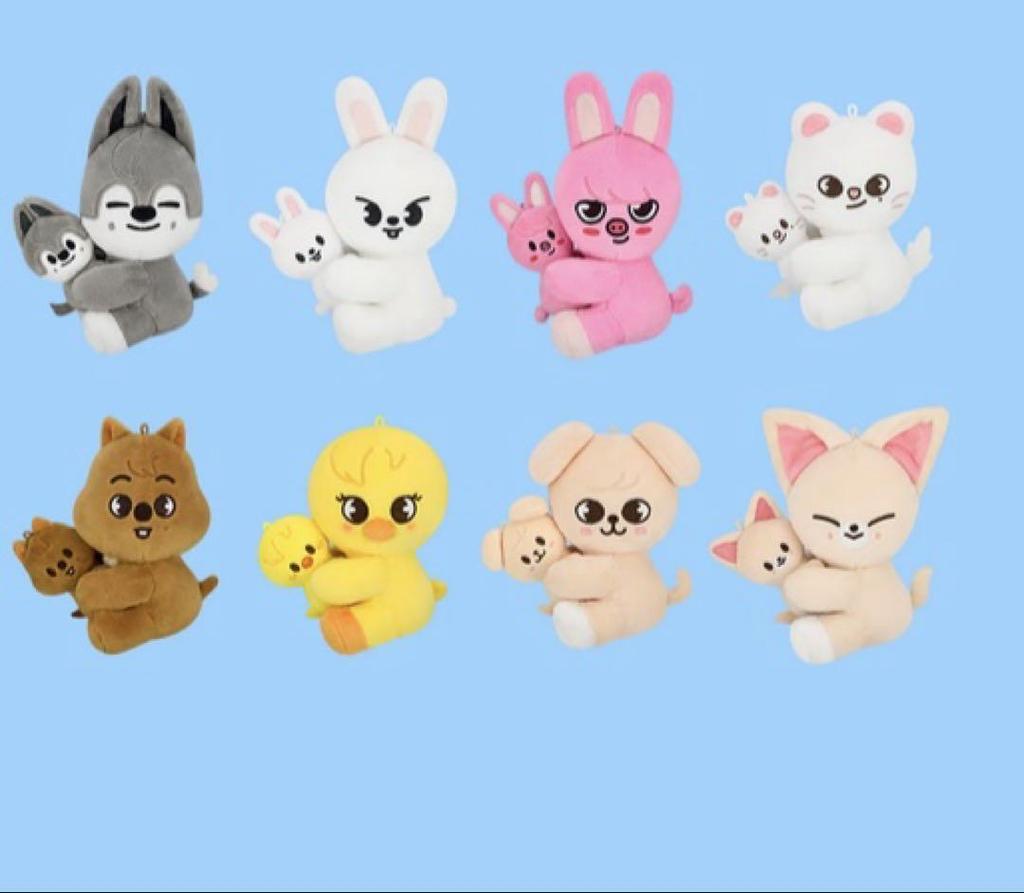 [USED] SKZOO MAGNET PLUSH SET Han Quokka