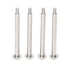4pcs RC Rear Lower Hinge Pin Steel Aluminum Alloy RC Hinge Pin with M3 Nut for 1Celsius7 1Celsius8 Series