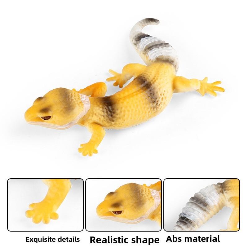 Kids Realistic Animal Model Gecko Wall Lizard Educational Toy For Science Learning
