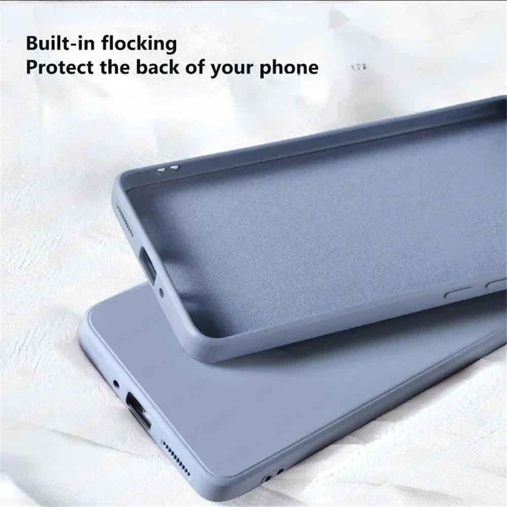 Original Soft Case for Xiaomi Redmi Note 14 Pro 4G Liquid Silicone Luxury Classic Redmi Note 14 Pro 4G Shockproof Cover Funda