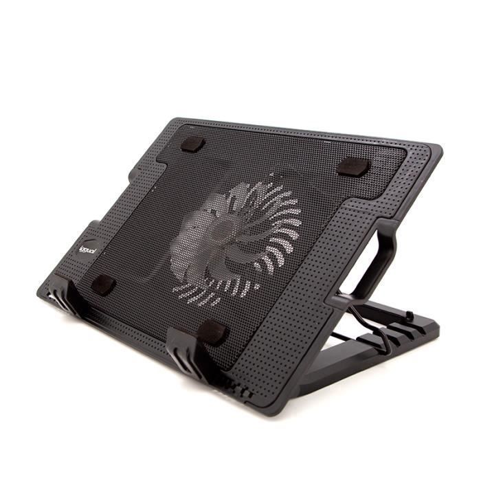 Support pour PC - Iggual - IGG316764 - Ventilateur ultra silencieux - 2 x USB - Transportable