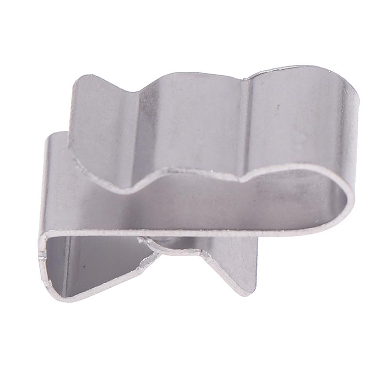 Fotovoltaik Sistemde PV Güneş Kablosu Tel Kurulumu İçin 10 Adet 304 Paslanmaz Çelik Güneş PV Kablo Klipsi/Kelepçe