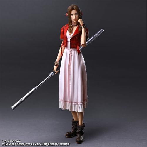 Final Fantasy VII Remake PLAY ARTS Kai Aerith Gainsbourg Reverse PVC Painted Movable Figure