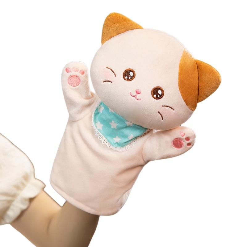Cute Animal Finger Puppets For Kindergarten Performances Interactive Plush Toys For Parent-child Bonding