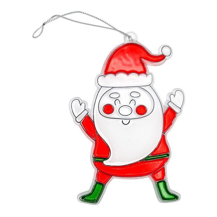 Christmas Crystal Decorations To Color + 4 Tubes of Paint from 9 To 12 Cm