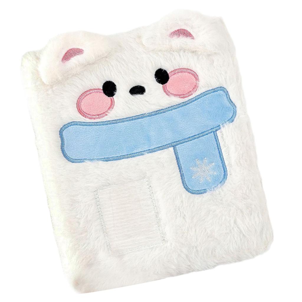 Plush A6 Kpop Idol Photo Album 6 Rings Binder Cover Photocard Holder Album Shell Refillable Pages Photo Collect Book