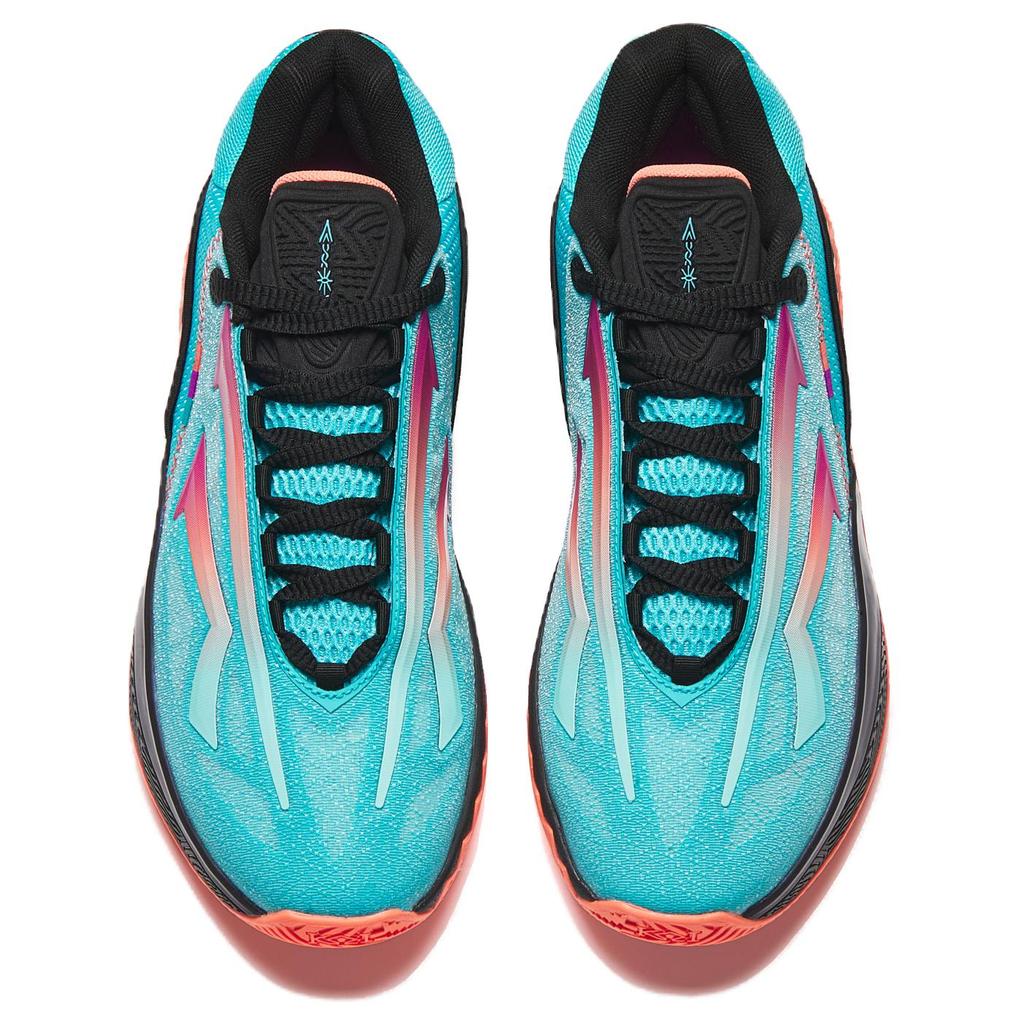 Anta KAI SPEED 2 Cushioning Slip Resistant Abrasion Resistant Low top Basketball Shoes Men's Blue Black 912541114S-2