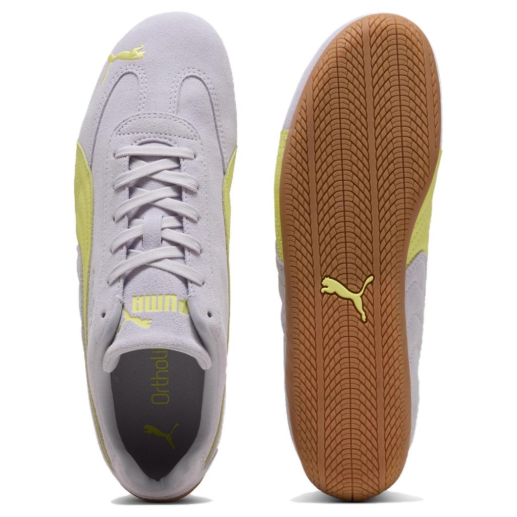 Puma Speedcat Comfortable Versatile Durable Low-Top Casual Shoes Unisex Casual Shoes Purple Yellow 406329-51