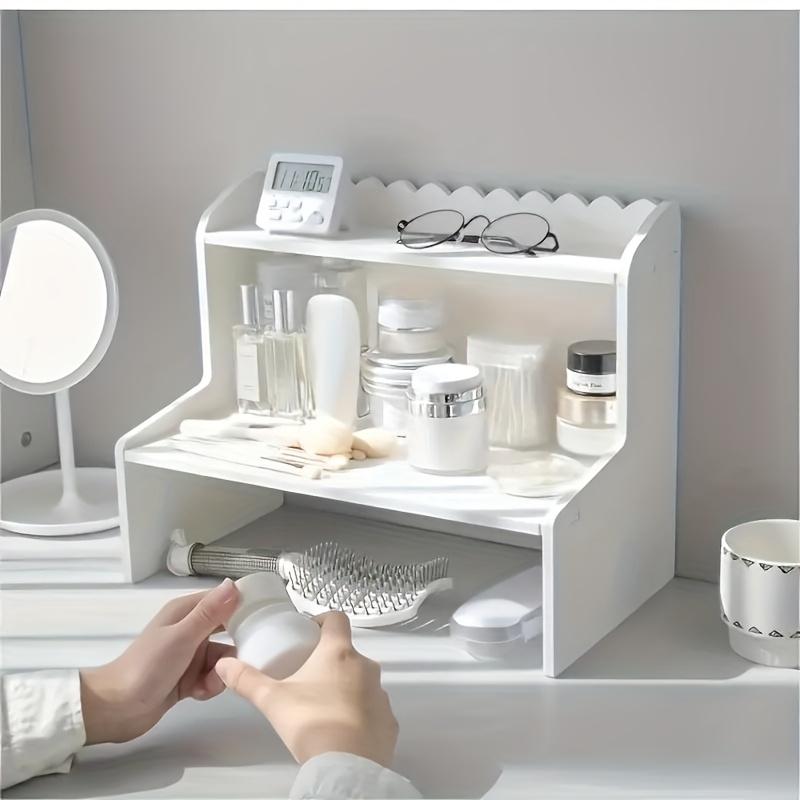 [Double-Layer Organizer]Office Cosmetics, Stationery, Books, Storage and Organizing Rack